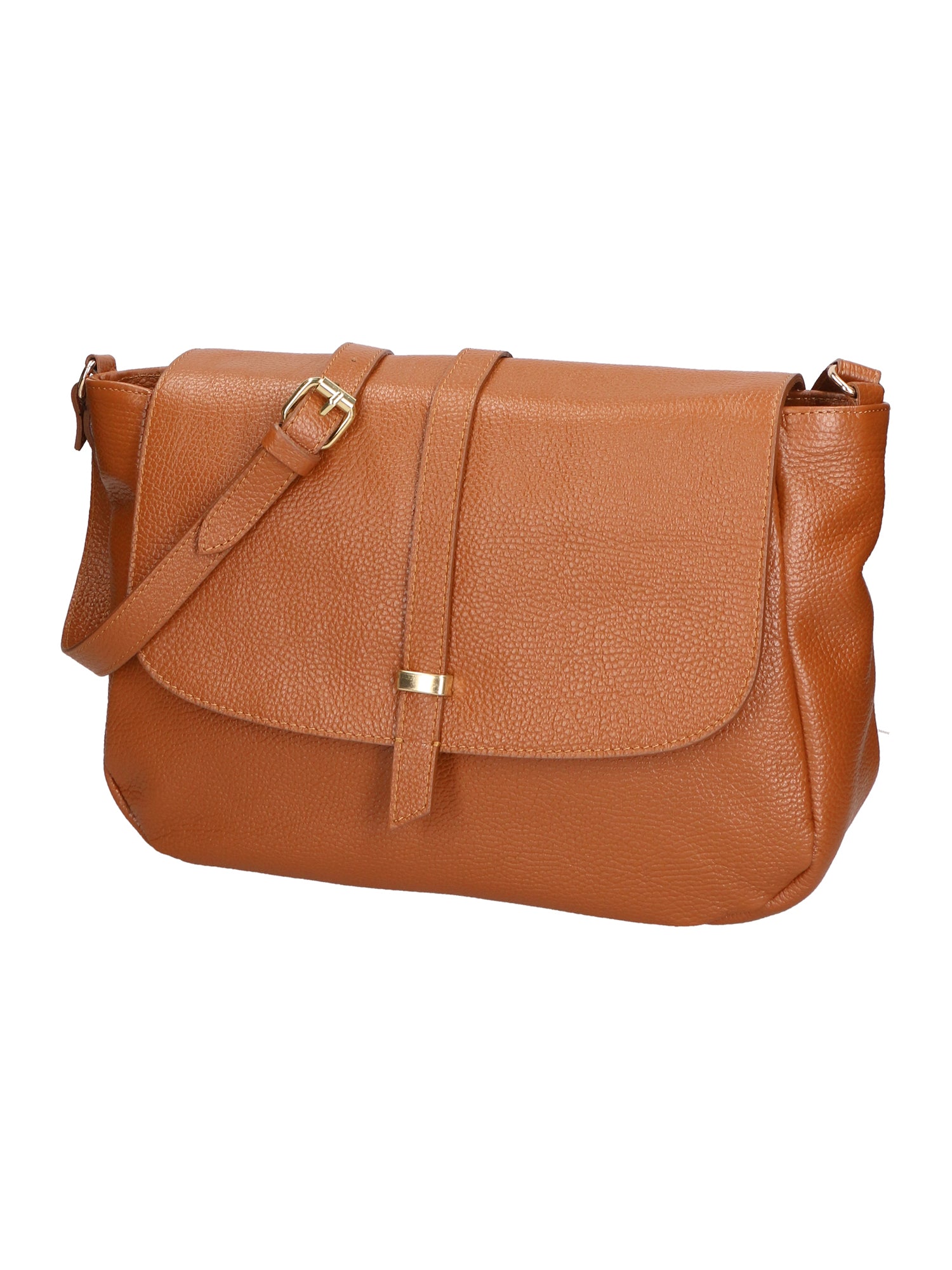 Veronica Borsa a spalla da donna Vera pelle 06519-D17 CUOIO SCURO Gave Lux