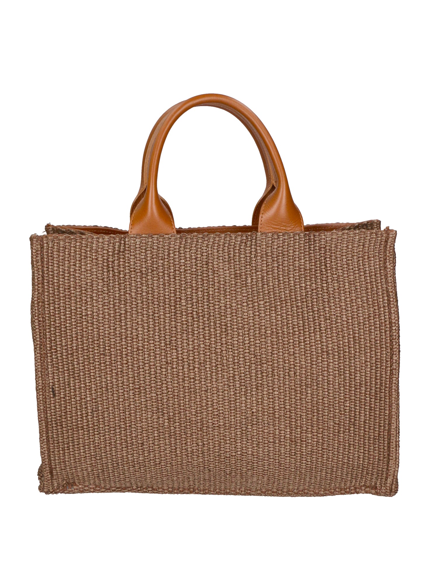 Allison Borsa a spalla da donna Paglia e pelle 05117-25 S17 CUOIO SCURO Gave Lux