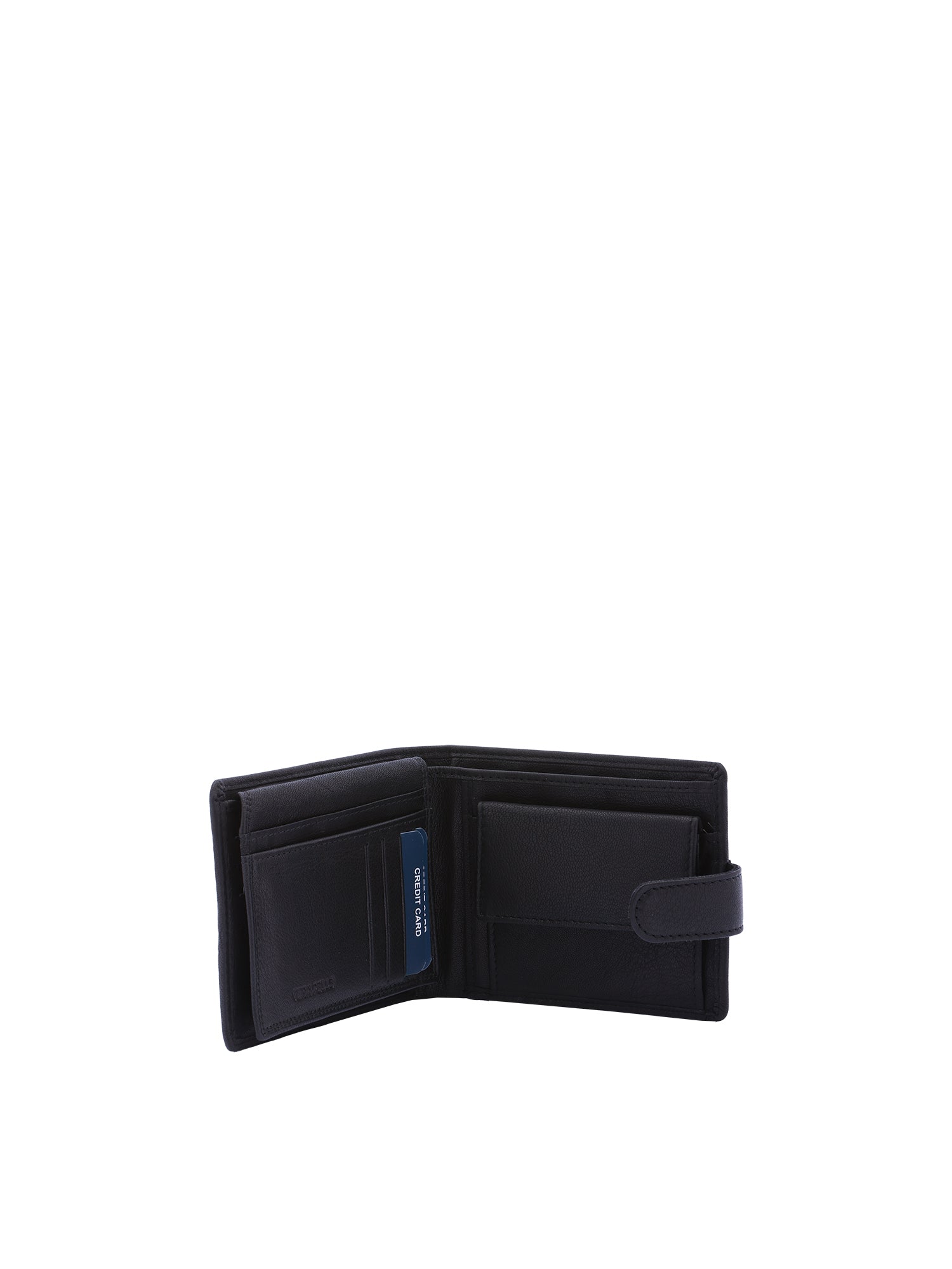 Portafoglio uomo in vera pelle Casual EC7642-56-NERO Enrico Coveri