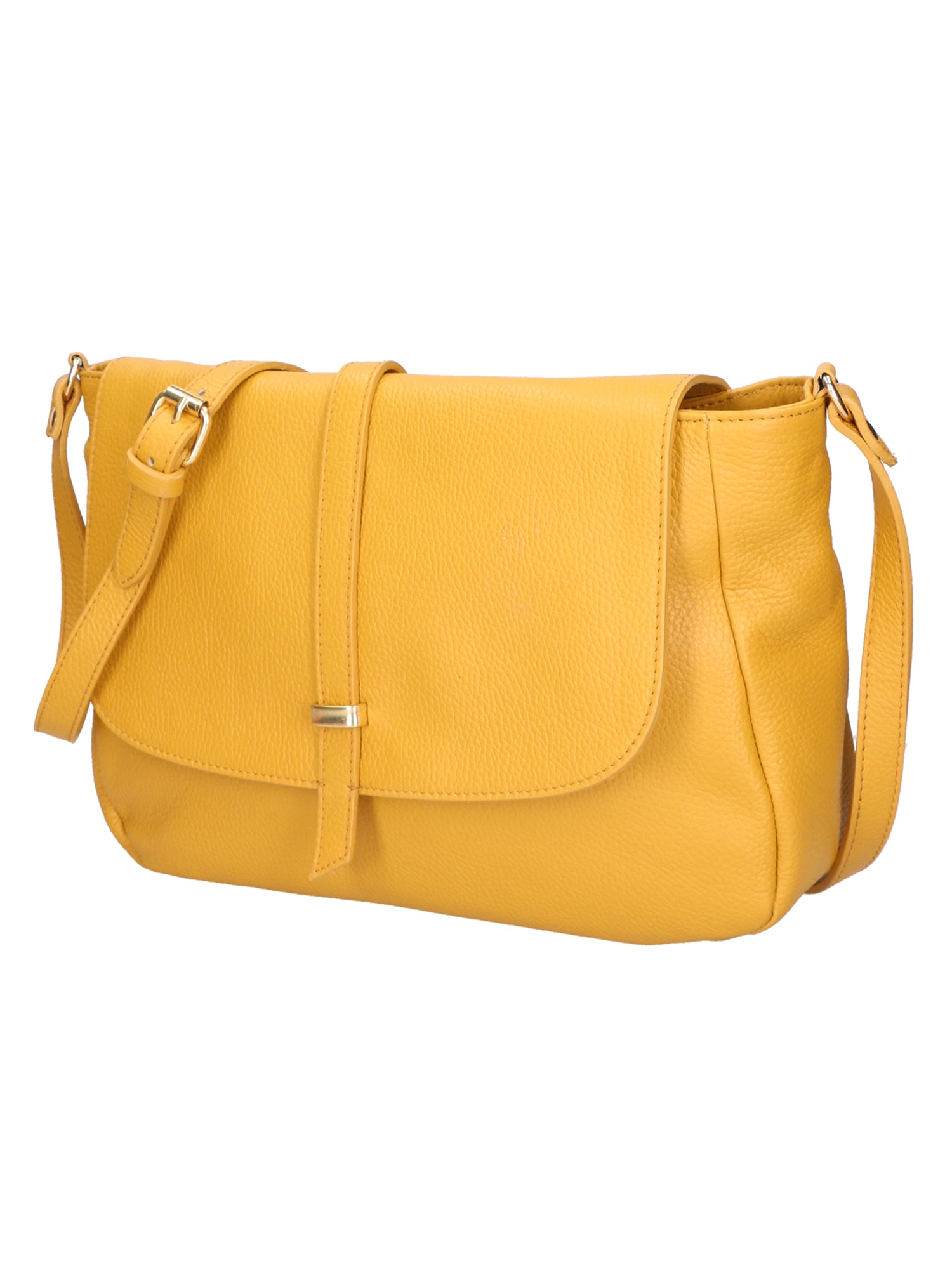 Veronica Borsa a spalla da donna Vera pelle 06519-D36 SENAPE Gave Lux