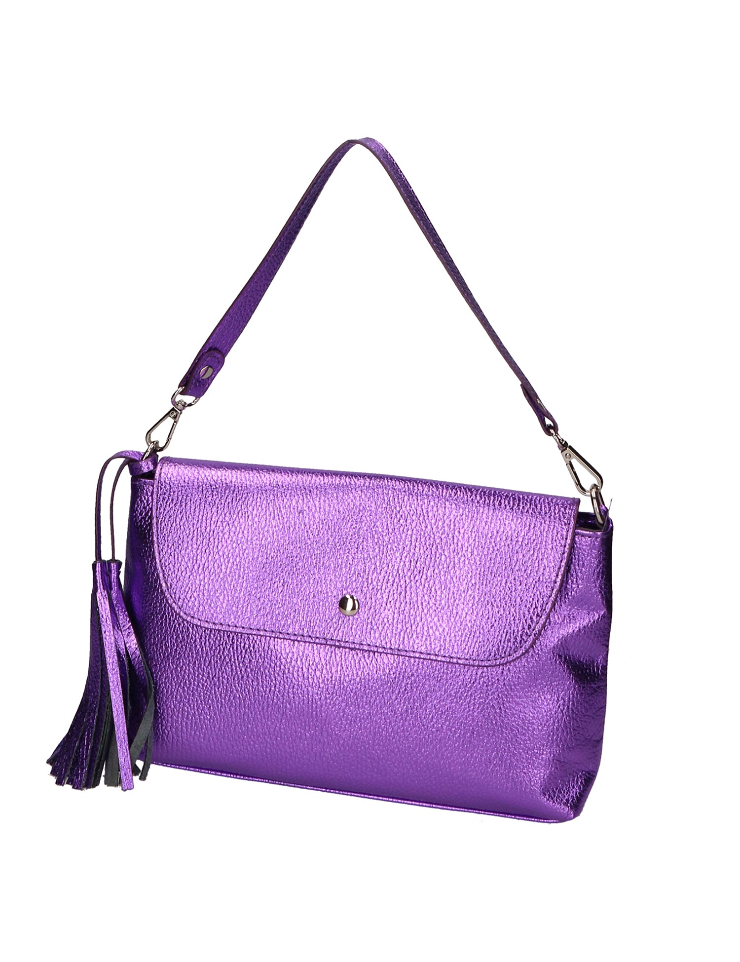 Auralia Borsa a mano da donna Vera pelle 05923-DL45 VIOLA Gave Lux