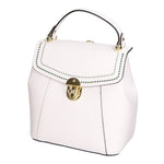 Giuditta Borsa a mano da donna 100% pelle 05937-L101 BIANCO Gave Lux