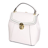 Giuditta Borsa a mano da donna 100% pelle 05937-L101 BIANCO Gave Lux