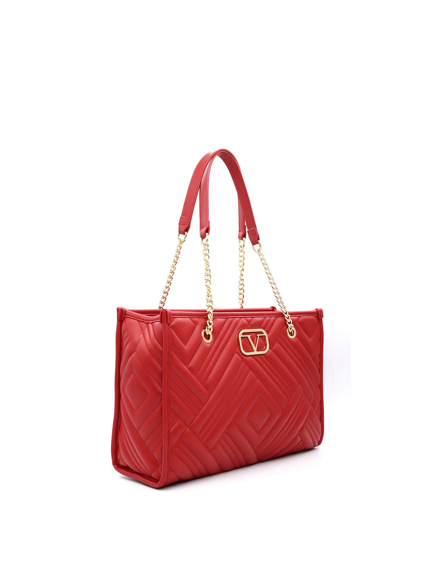 Paris Borsa Shopper da donna Ecopelle VT-201-ROSSO 19V69 Italia