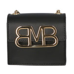 Borsa a tracolla da donna Vera pelle MYB-8040-FW-P218 NERO My Best Bag