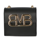 Borsa a tracolla da donna Vera pelle MYB-8040-FW-P218 NERO My Best Bag