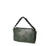 Valenza Ultra Borsa a spalla da donna Vera pelle 04155-D14 VERDE SCURO Chiara Ferretti