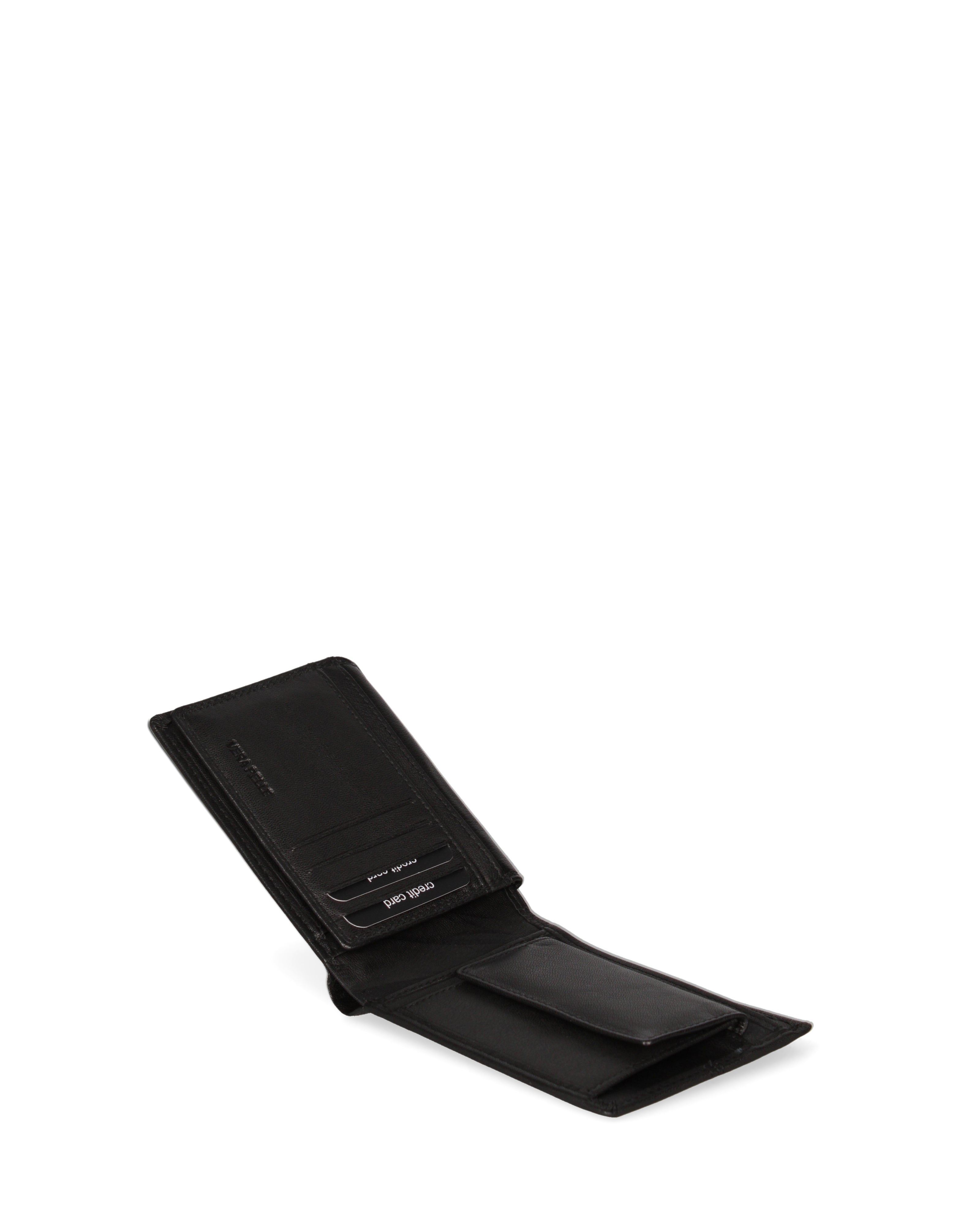 Portafoglio uomo in vera pelle Sfoderato EC763-04-NERO EC Contemporaly COVERI