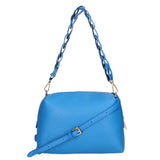 Livia Borsa a spalla da donna Vera pelle 06443-BLU ASTER Gave Lux