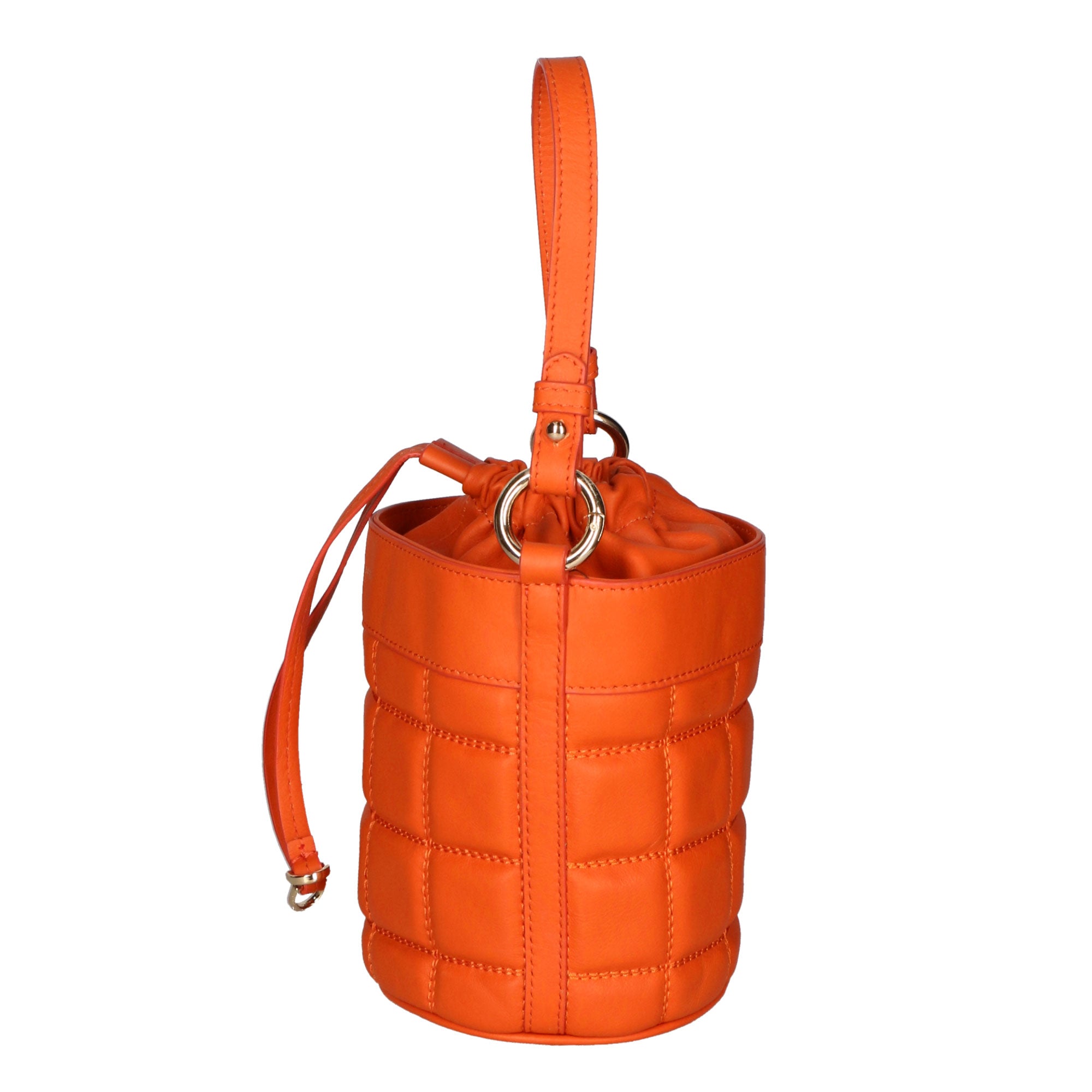 Borsa a mano da donna Vera pelle artigianale MYB-6010-FW-35 ARANCIO My Best Bag