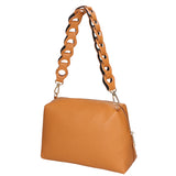 Livia Borsa a spalla da donna Vera pelle 06443-CUOIO COGNAC Gave Lux