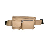 Aisha 04733-D05 CAPPUCCINO CAPUCHIN Marsupio da donna in vera pelle + canvas Gave Lux