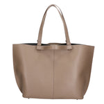 Beata Borsa a spalla da donna Vera pelle 05779-TAUPE D40 Gave Lux