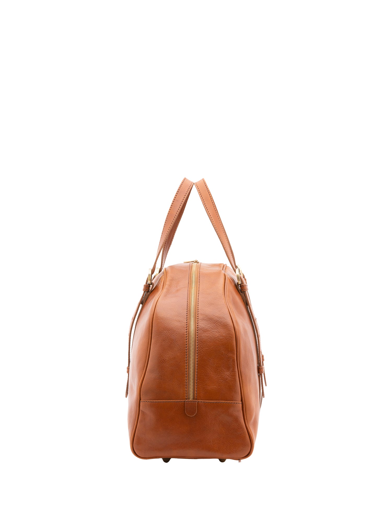 Borsa da viaggio unisex in vera pelle 100% cotone 4589-MIELE Alessia Firenze