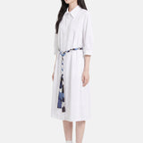 Vestito in Cotone Bianco