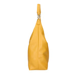 Ursula Borsa a spalla da donna Vera pelle 06673-D36 SENAPE Gave Lux