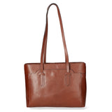 Flora Borsa a spalla da donna Vera pelle 9118-MARRONE Gave Lux