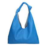 Gwenda Borsa a spalla da donna Vera pelle 06008-D222 BLU ASTER Gave Lux