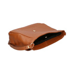 Veronica Borsa a spalla da donna Vera pelle 06519-D17 CUOIO SCURO Gave Lux