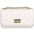 Carolina Borsa a spalla da donna Vera pelle 1073-S01 BIANCO Gave Lux