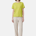 T-shirt in 84% Cotone 16% Elastan Verde