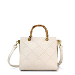 Borsa a mano da donna 100% pelle vegana PU GGB019CRM Gabriella G Firenze