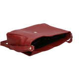 Veronica Borsa a spalla da donna Vera pelle 06519-D10 ROSSO SCURO Gave Lux