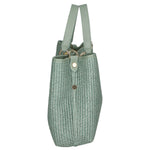 Borsa a mano da donna Paglia & Pelle MYB-05167-SS-331+D96 MENTA My Best Bag