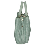 Borsa a mano da donna Paglia & Pelle MYB-05167-SS-331+D96 MENTA My Best Bag