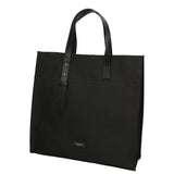 Borsa a mano da donna Vera pelle e cotone MYB-7037-SS-NERO My Best Bag