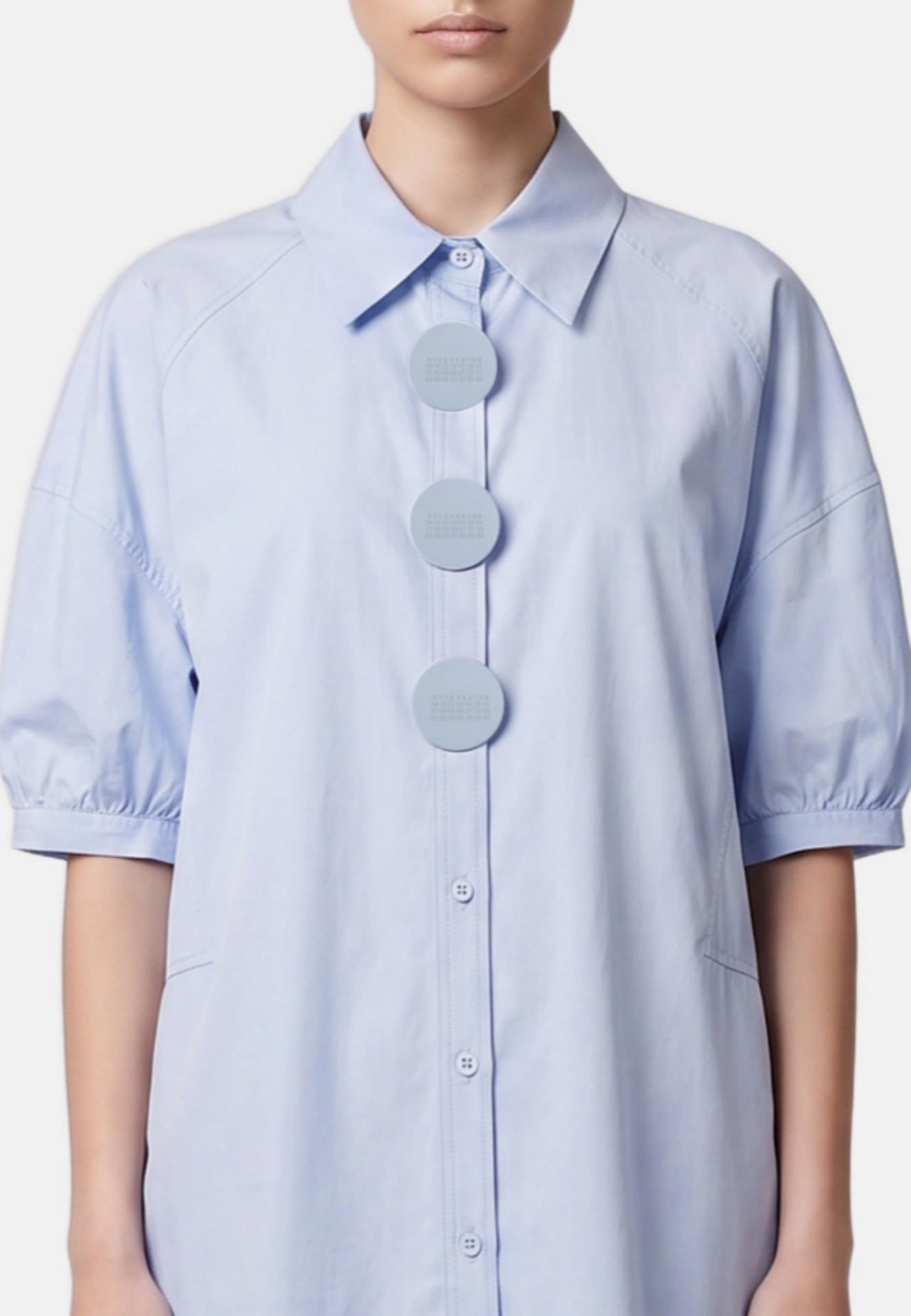 Vestito in Cotone Blu