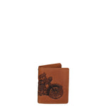 Portafoglio uomo in vera pelle 100% pelle di vacchetta HIL-6401MCN-CUOIO Hill Burry