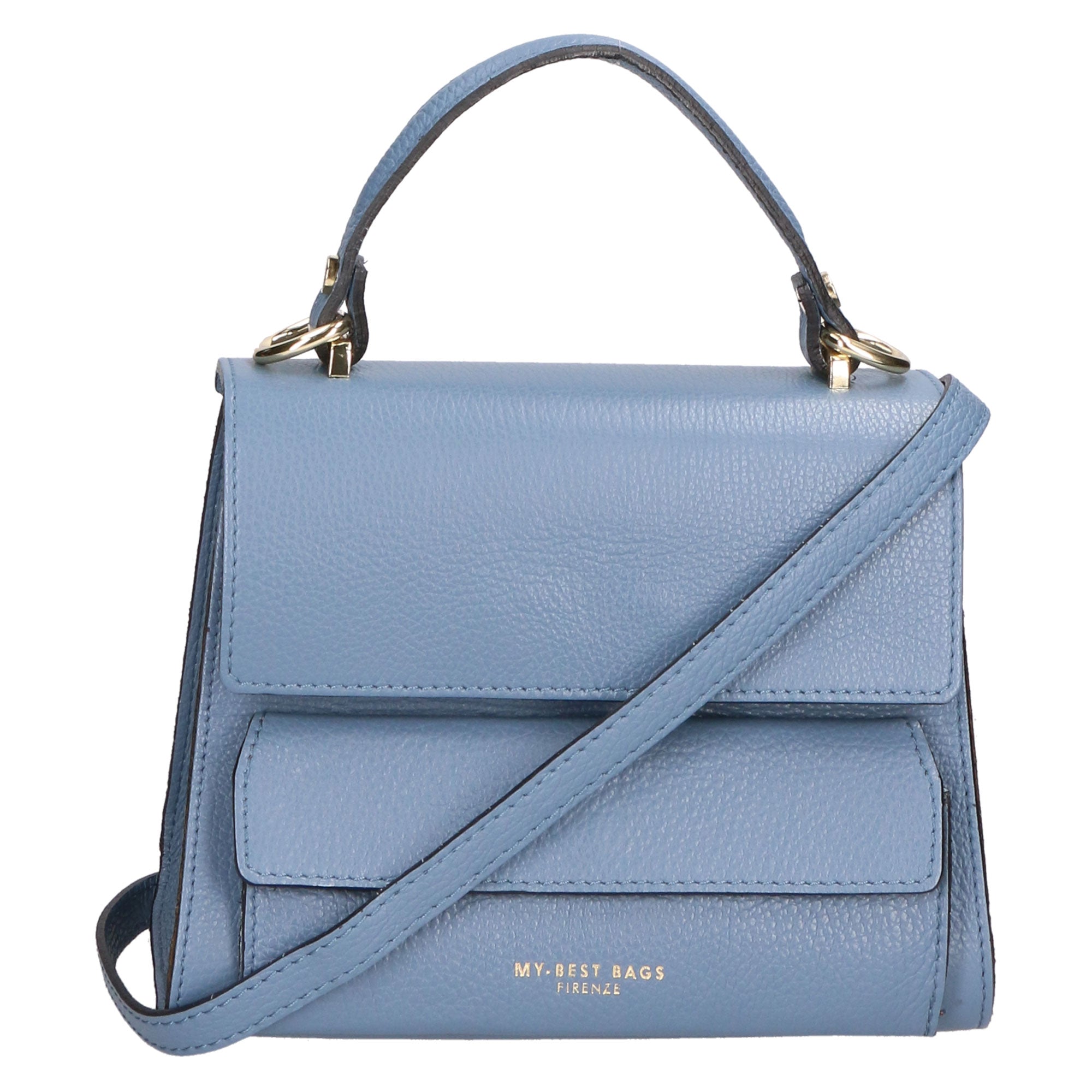 Borsa a mano da donna Vera pelle MYB-6034-FW-D41 CARTA DI ZUCCHERO My Best Bag
