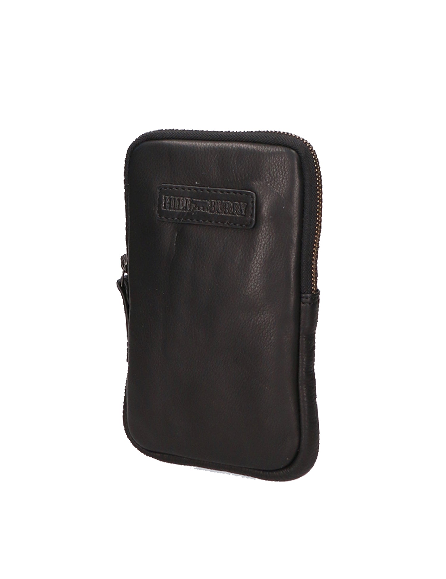Porta Cellulare da uomo in Vera Pelle RFID HILB-15097-NERO Hill Burry