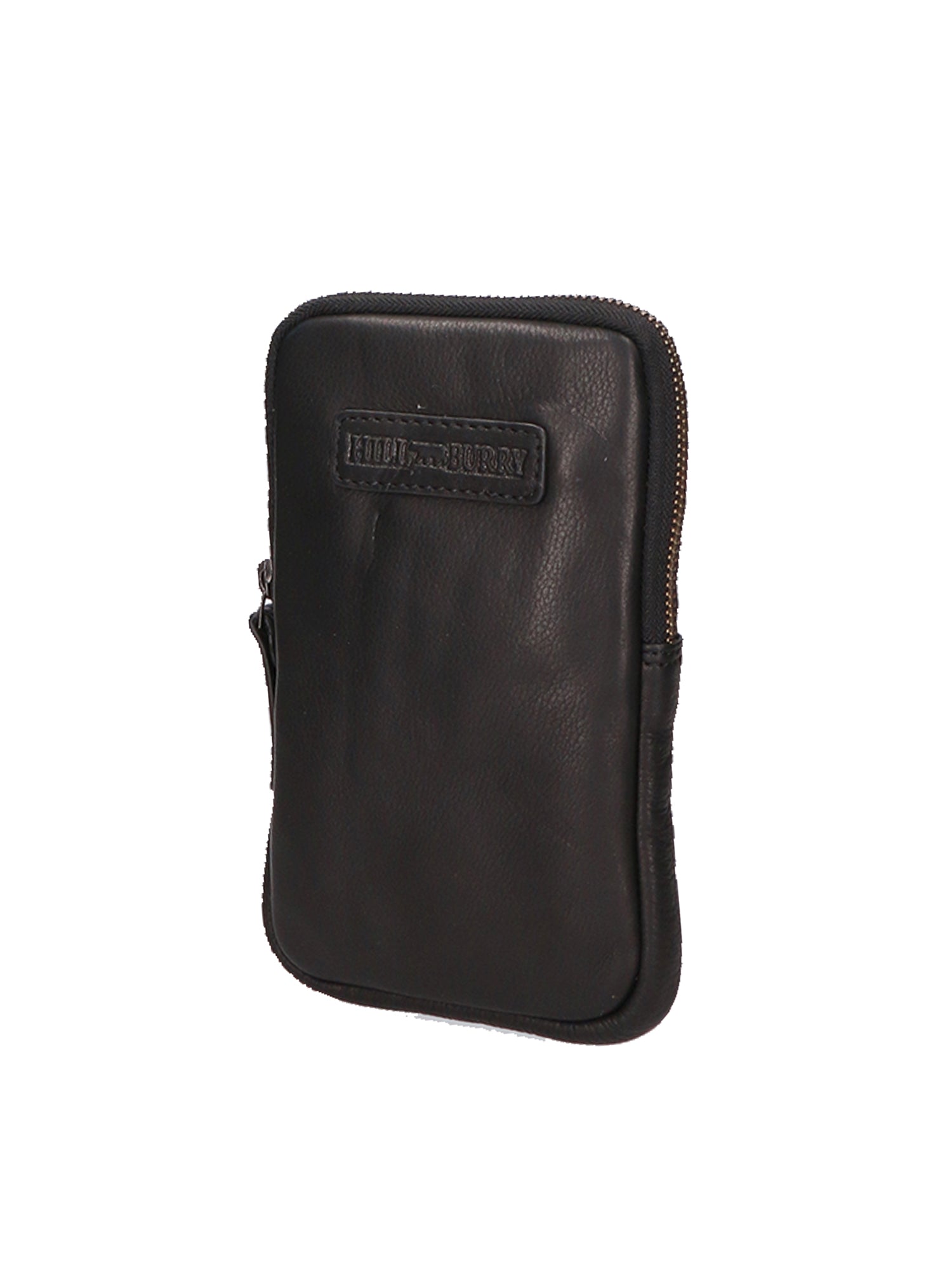 Porta Cellulare da uomo in Vera Pelle RFID HILB-15097-NERO Hill Burry