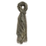 Scilla L1012-VERDE Foulard unisex Cotone e Seta Gave Lux
