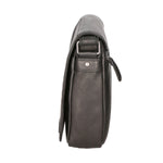 Borsa a tracolla da uomo Vera pelle RFID HILB-3075-NERO Hill Burry