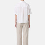 Blusa in 86 Lyocell 14 Poliestere Bianco