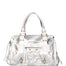 Novara Borsa a spalla da donna Vera pelle 06090 LM-L001 ARGENTO Gave Lux