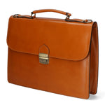 Dafne Borsa da lavoro unisex Vera pelle 7004-CUOIO Gave Lux