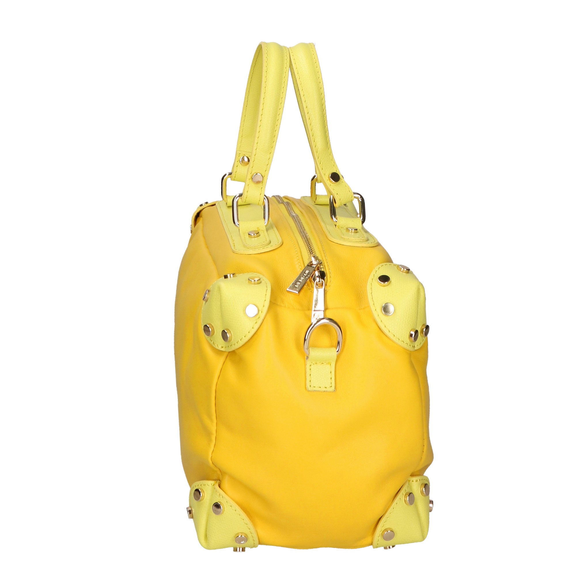 Borsa a mano da donna 100% pelle MYB-7014-SS-BANANA G1+P717 GIALLO My Best Bag