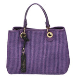 Borsa a mano da donna Paglia & Pelle MYB-05167-SS-307+D45 VIOLA My Best Bag