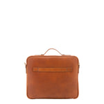 Borsa a mano unisex in vera pelle Made in Italy 4542-MIELE Alessia Firenze