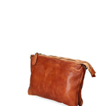 Lucca Borsa a tracolla da donna Vera pelle 1001-D17 CUOIO SCURO Gave Lux