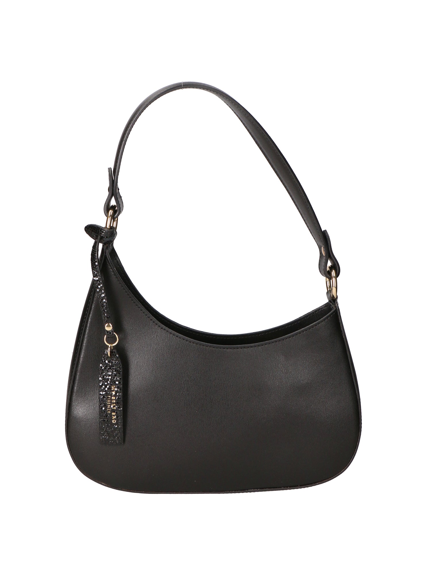 Borsa a spalla da donna Vera pelle MYB-05254-SS-NERO B28 My Best Bag