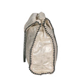 Willelmina Borsa a spalla da donna 100% PU Leather N-9606-LATTE Gave Lux