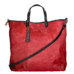 Borsa a mano da donna Vera pelle MYB-8053-FW-RUBINO My Best Bag