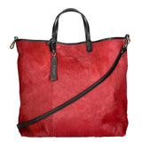 Borsa a mano da donna Vera pelle MYB-8053-FW-RUBINO My Best Bag