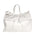Firenze Borsa a mano da donna Vera pelle 01838-BIANCO WHITE Gave Lux