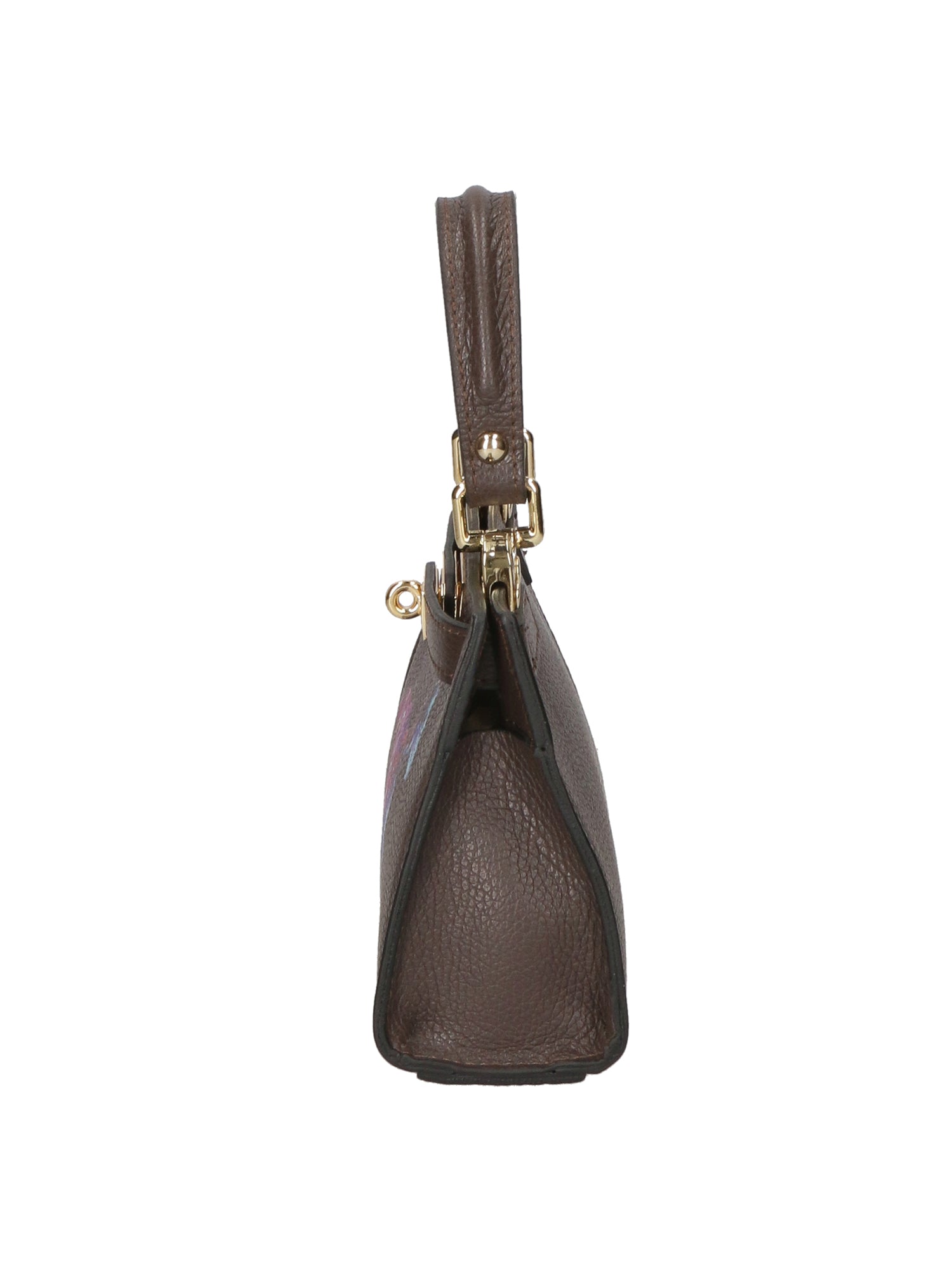 Noel Borsa a mano da donna Vera pelle 04265-D23 T.MORO DARK BROWN Gave Lux